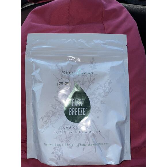 Young Living Essential Oils Easy Breeze Energizing Shower Steamers 4 oz 4 Count - Picture 2 of 4